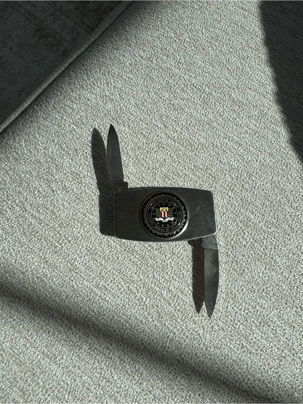 FBI money clip multi faceted